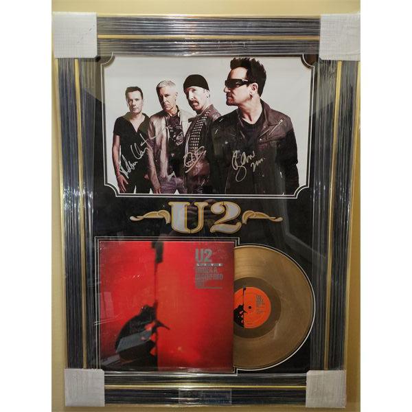 NO RESERVE U2 SIGNED PHOTO