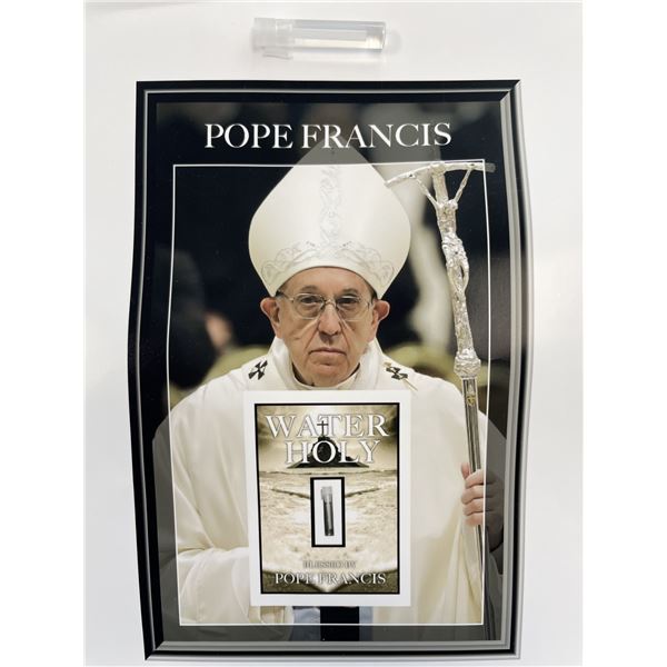 Holy Water blessed by Pope Francis