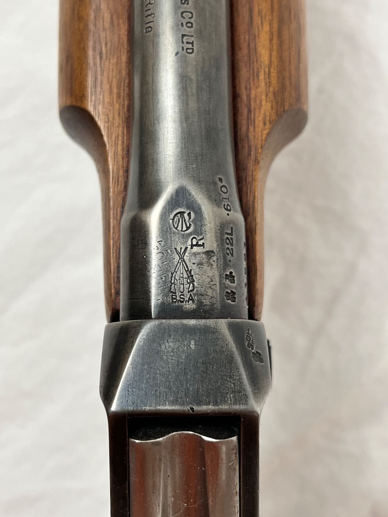 Birmingham Small Arms .220 Long Rifle With Case - Sunrise Estate ...