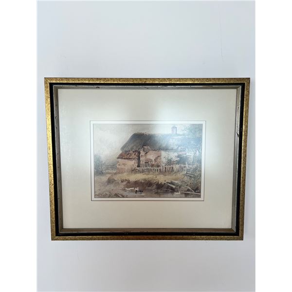 Framed Cottage Print