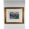 Image 1 : Framed Street in Village Print