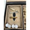 Image 4 : Jewellery Box with Cufflinks & Tie Clips