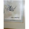 Image 2 : Rhinoceros Framed Print  Artist David Shepherd