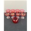 Image 1 : Rose Coloured Glassware
