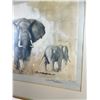 Image 2 : Framed Elephant Print. Artist David Shepherd