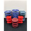 Image 1 : Assorted Pyrex & Visions Food Storage Containers