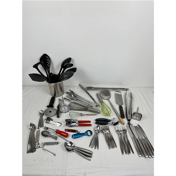 Assortment of Kitchen Utensils