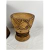 Image 2 : 2 Wooden Decorative Carved Bowls