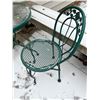 Image 2 : Metal Bistro Table With 2 Chairs