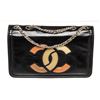 Image 1 : Chanel Black Caviar Leather CC Full Flap Shoulder Bag