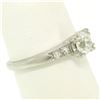 Image 7 : Antique Art Deco .900 Platinum 0.51 ctw Old European Cut Diamond Engagement Ring