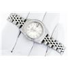 Image 3 : Rolex Stainless Steel Silver Index Diamond Bezel Oyster Perpetual Watch
