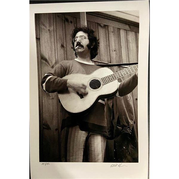 Jerry Garcia w/Pall Mall by Elliot Blinder