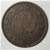 Image 1 : Canadian Large Cent 1882 VF++