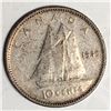 Canadian .10 Cent Dime 1949