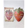 Image 1 : 2 Tin Strawberry Signs