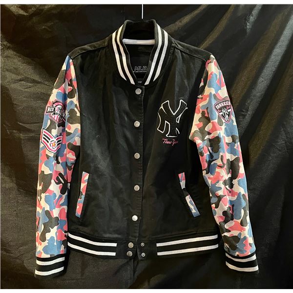 Vintage MLB New York Yankees Letterman Coat Xlg
