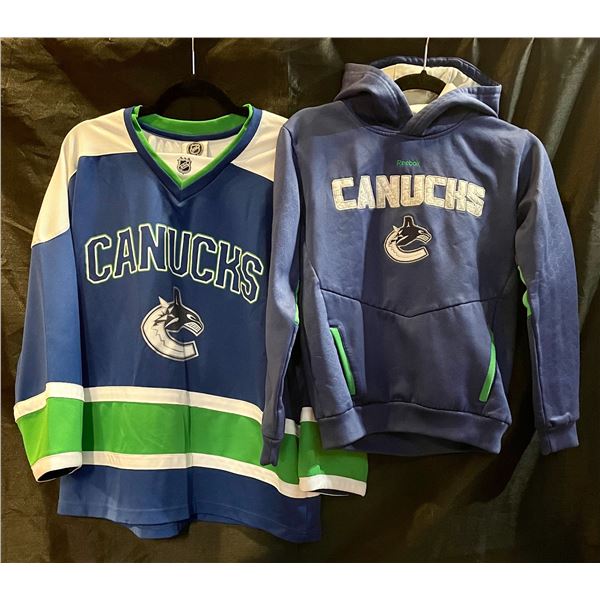 Like New Canucks Kesler Jersey, Children's Canucks Reebok Hoodie