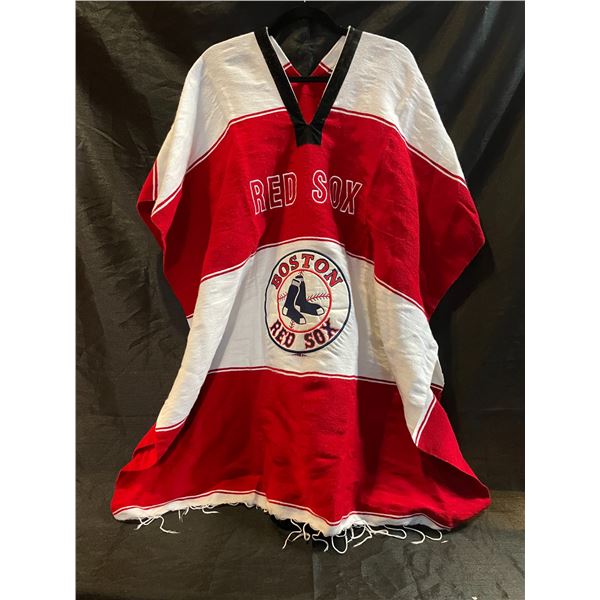 Boston Red Sox Poncho, One Size