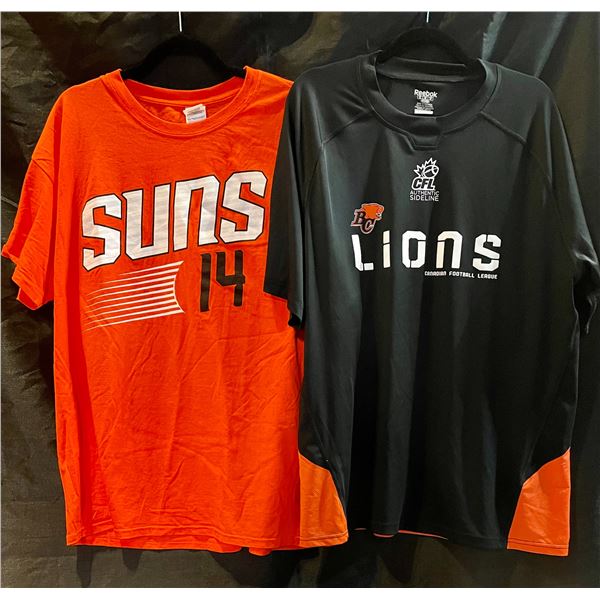 Reebok BC Lions Shirt Xlg, Suns 14 (Carls Jr. on Back) Xlg