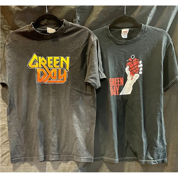 Used Green Day Shirts-Medium (1 is Taste the Lightning Tour)