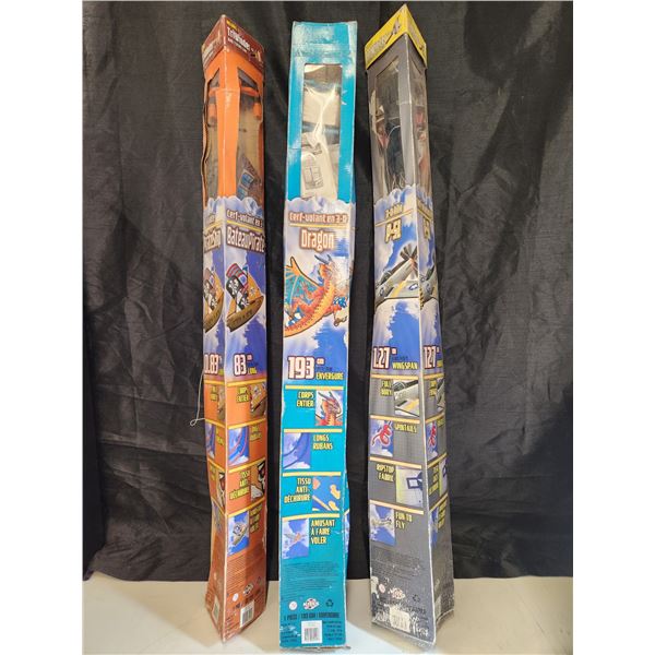 3 New Triwinder Kites