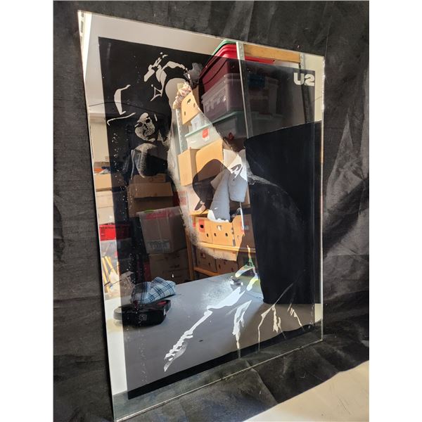 Vintage U2 Mirror Picture