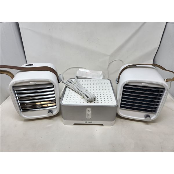 Working Sonos Bluetooth Speaker and 2 Portable AC Units