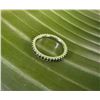 Image 2 : Ladies Platinum Eternity Band w/ 40 Round Black Diamonds .60 TW, Sz 7.75, Retail $2200