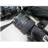 Image 8 : Multiple Cameras: Leica Lumix, Panasonic DMC-FZ220 & Camcorder, etc in Carry Case