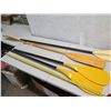 Image 8 : Qty 2 Waterman Core Four & 1 Wooden Canoe Paddles w/ 1 Cannon Kayak Paddle