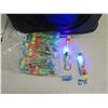 Image 2 : Multiple Flying Slingshot Toys w/ Lights in Duffle Bag