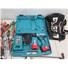 Image 2 : Makita Power Tool in Hard Case & Misc Hand Tools: Pry Bars, Wrenches, Drivers, etc