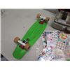 Image 2 : Kryptonics Skateboard & Multiple Stickers, Fishing String, etc in Hard Case