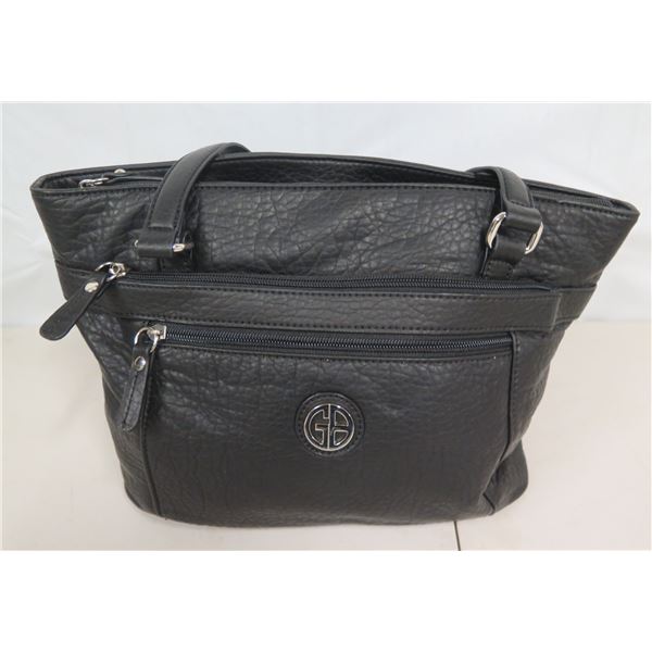 Giani Bernini Black Pebble Tote Bag w/ Tags