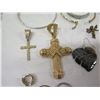 Image 8 : Misc Costume Jewelry: Necklaces, Earrings, Rings, Pendants, Bracelets, etc