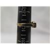 Image 8 : Gold 14K Ring with Diamonds, Size 5, Center Stone Missing (2.20g)