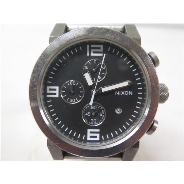 Nixon The Ride Watch w/ Stainless Steel Band
