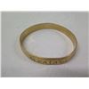 Image 2 : Hawaiian 14k Gold Bracelet Inscribed Kealani (28.93g)
