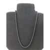 Image 1 : Black Bead Necklace 29"L