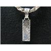 Image 2 : Sterling 925 Rope Chain 20"L w/ Metal Honu Turtle Pendant (73.47g)