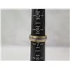 Image 8 : Platinum & 18k Gold Ring Size 6.5 (9.22g)