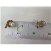 Image 10 : Pair 10k Gold Earrings w/ Pearl Beads (3.86g)