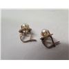 Image 2 : Pair 10k Gold Earrings w/ Pearl Beads (3.86g)