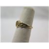 Image 2 : Gold 14k Ring w/ Heart & 'J' Size 5 (1.59g)