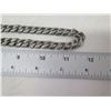 Image 8 : Stainless Steel Necklace 23"L w/ Religious Cross Pendant & Dog Ring Size 9.5