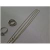 Image 8 : Misc Costume Jewelry: Rings, Necklaces, Pendants, etc (some 925 Sterling, some broken pieces)
