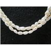 Image 2 : Triple Strand Freshwater Pearl Bead Necklace w/ Silver Clasp 24"L