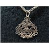 Image 2 : Gold 14k Rope Chain Necklace w/ '#1 Grandma' Pendant 18"L (6.83g)