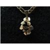 Image 2 : Gold 10k Necklace w/ 14k Nugget Pendant 18"L (8.00g)